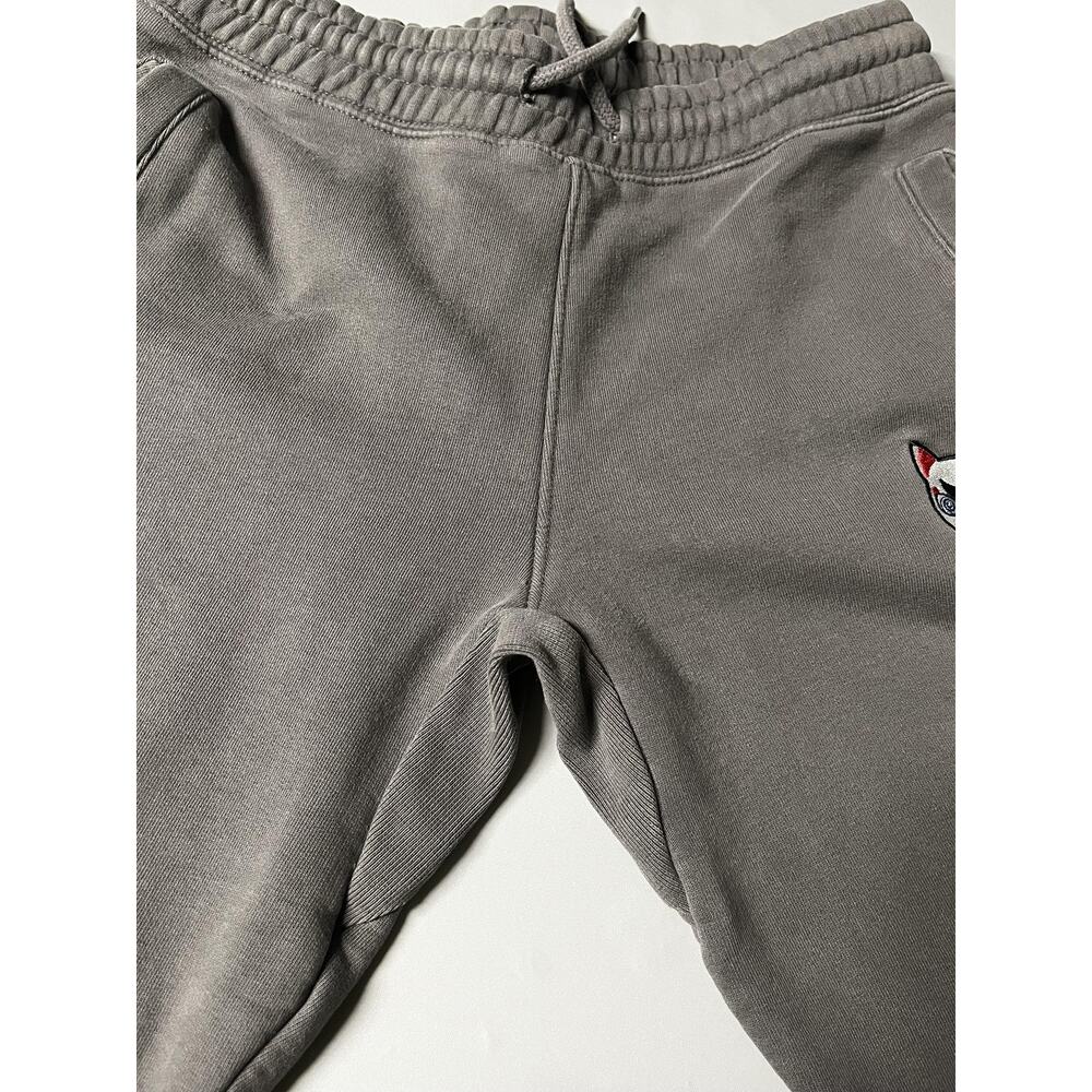 Hashira Studios Sweatpants Mens Small Gray Joggers Katana‎ Sword Graphic Patch - Picture 12 of 15